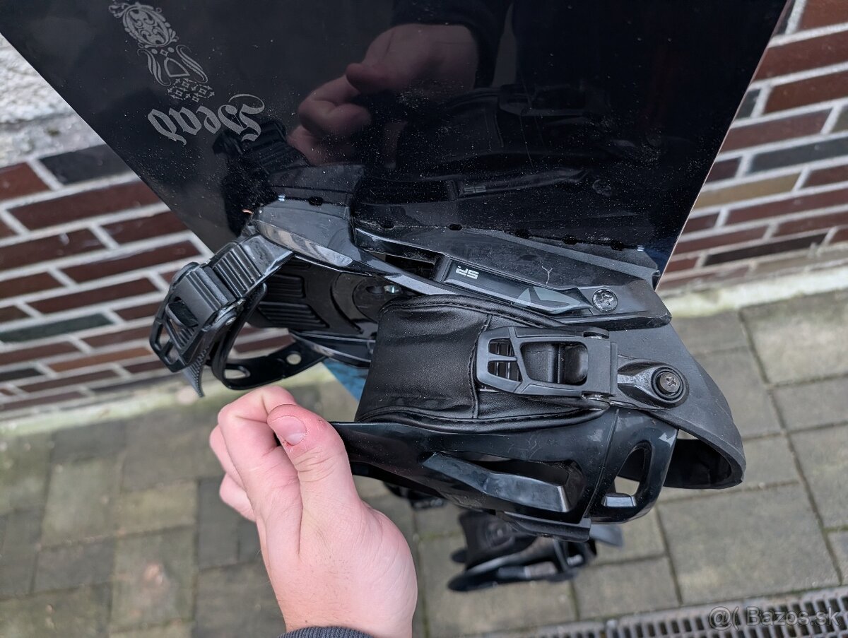 Predám komplet výbavu snowboard - topánky- viazanie - 5