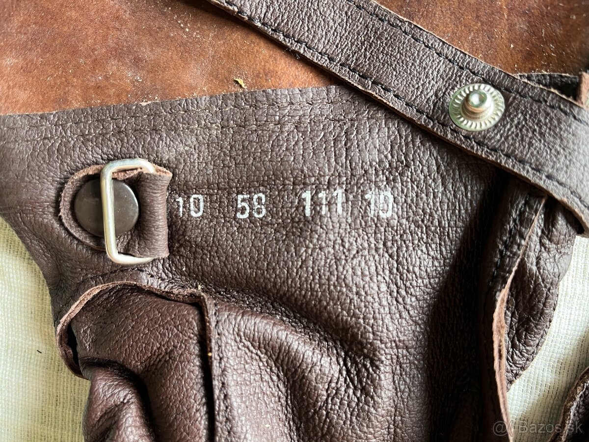 Kožené retro rukavice - 5