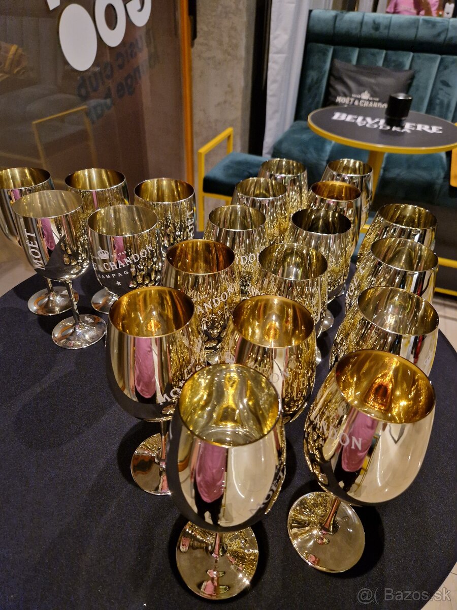 Predám štýlové poháre MOËT & CHANDON - 5