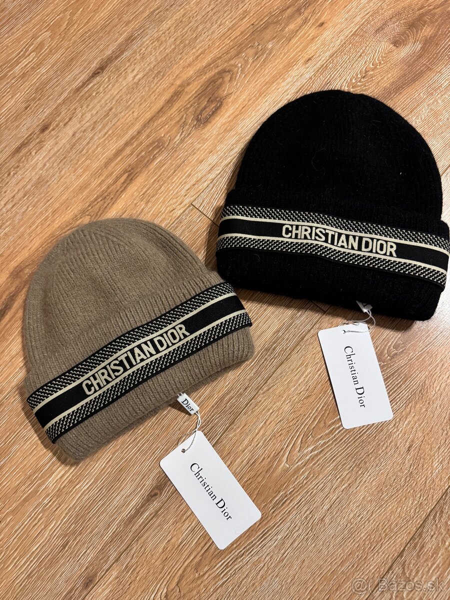 Zimná vlnená čiapka Miu Miu, Celine, Dior.. - 5