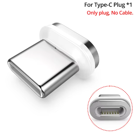 Magnetické koncovky usbC, microUSB, iphone - 5