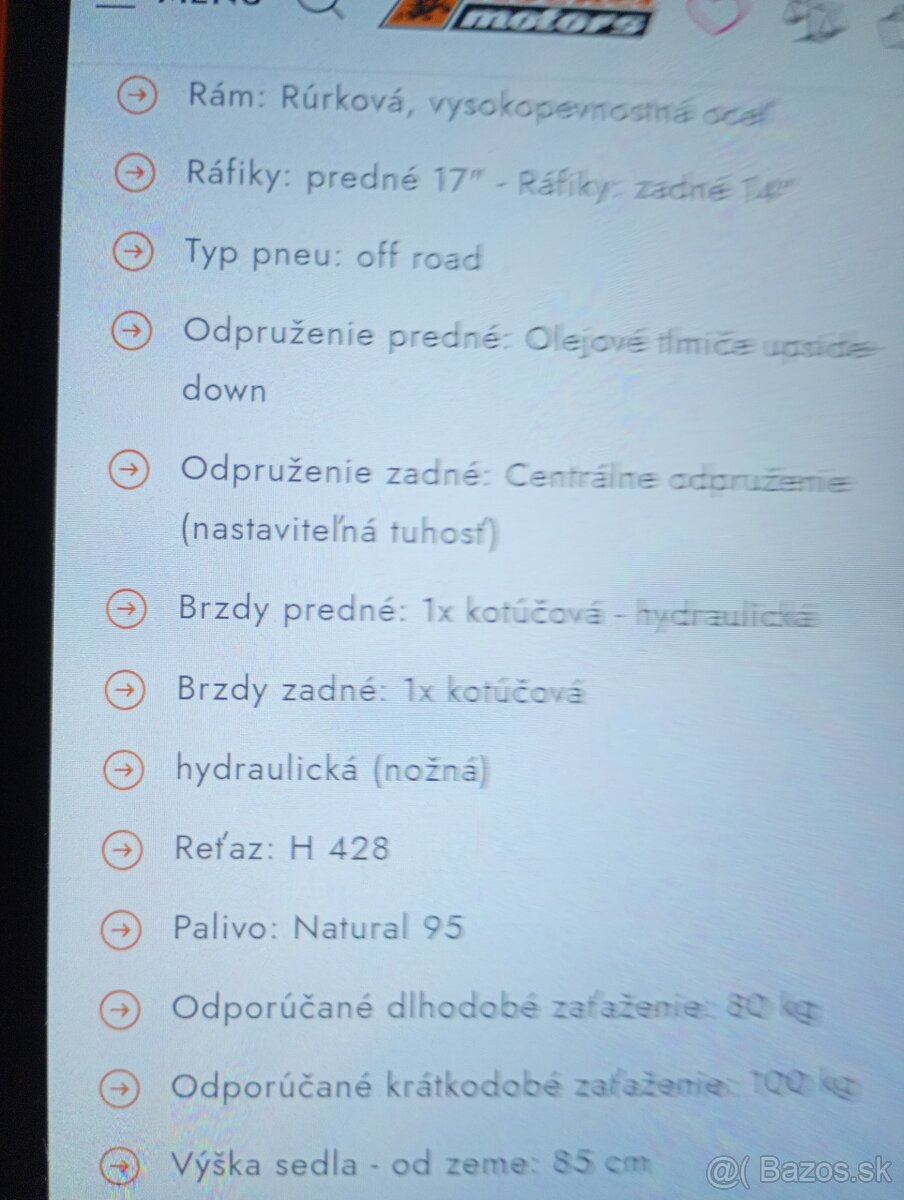 Pitbike 125cc bazos - 5