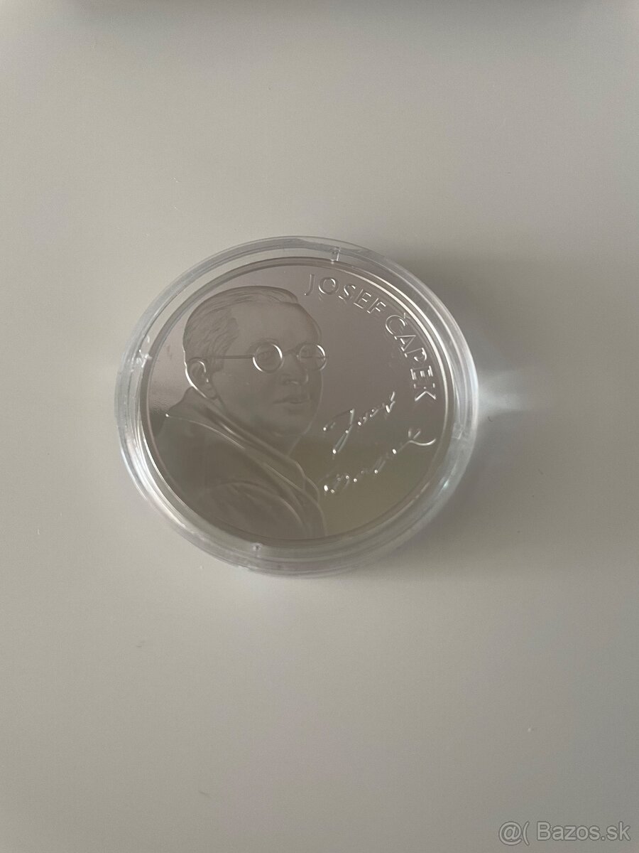 Vymením striebornú mincu Jozef Čapek - 5