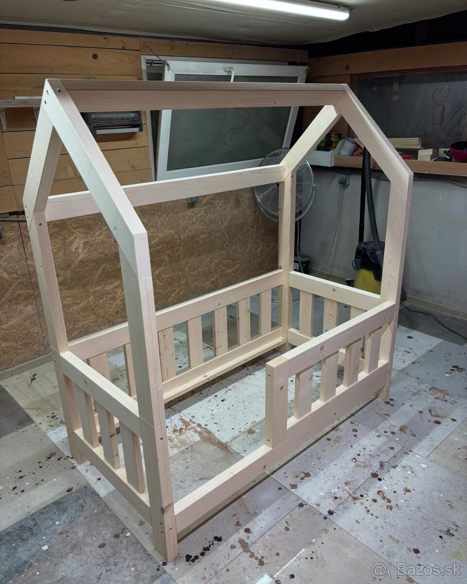 detska domcekova postel - 5