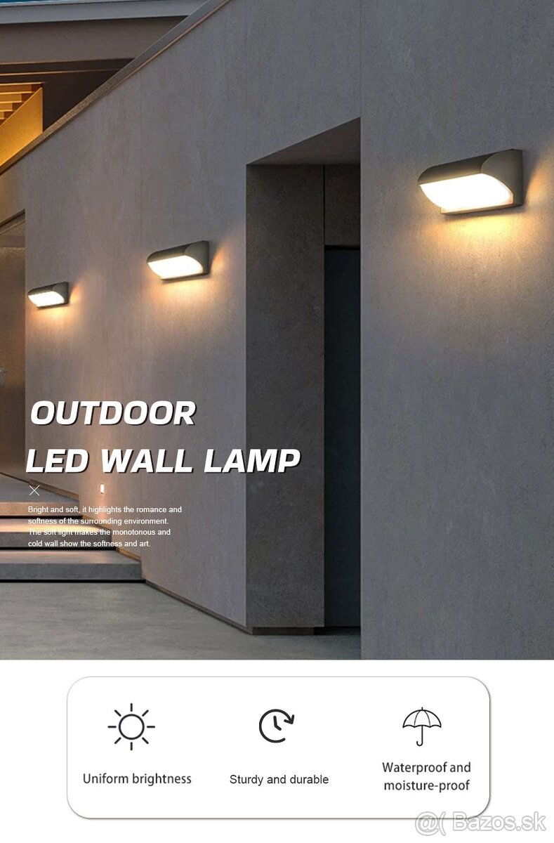 LED vonkajšie svietidlo - 5