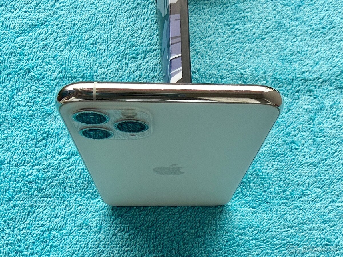 iPhone 11 Pro Max Silver, NOVÁ BATERKA - 5