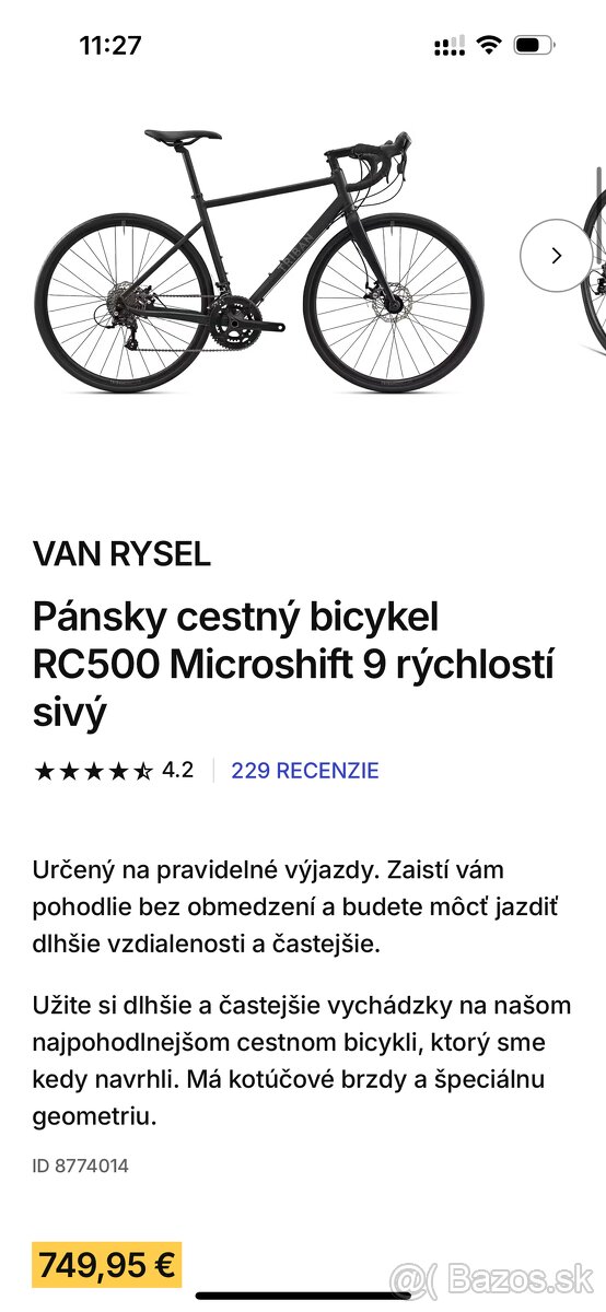 Van Rysel Cestny bicykel - 5