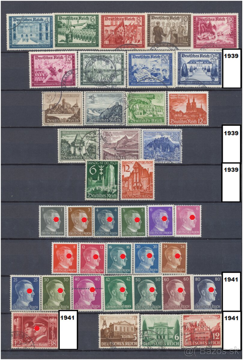 Predám poštové známky - 5