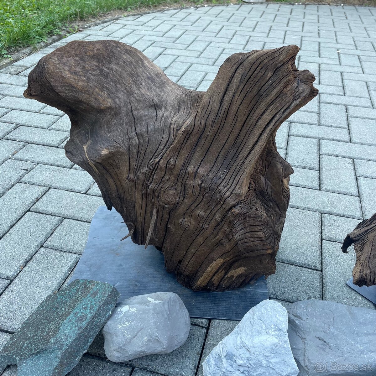 Korene a akvarijné kamene (Seiryu/mramor + láva) - 5