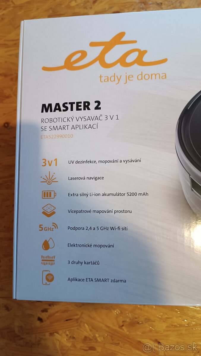 roboticky vysavač Eta master 2 - 5