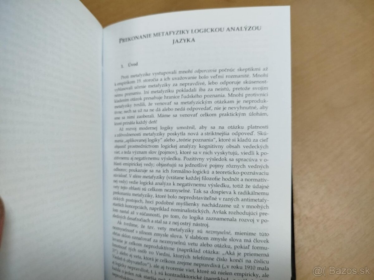 LOGICKÝ POZITIVIZMUS - MALÁ ANTOLÓGIA XX. STOROČIA--A.J. Aye - 5