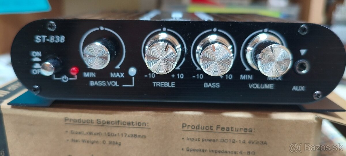 Predám univerzálny malý výkonný zosilovač - 5