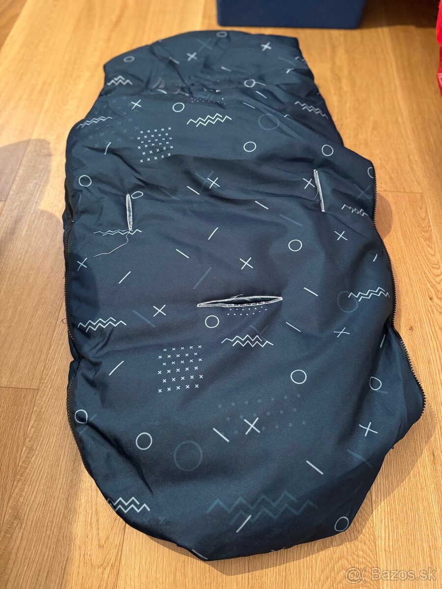 hruby zimny fusak+taska na kocik - 5