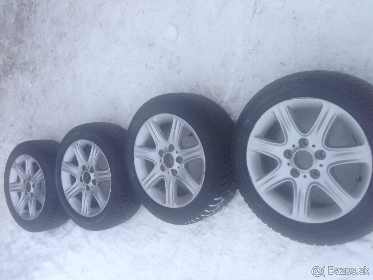 Predám. elektróny Originál BMW 205/55r16 - 5