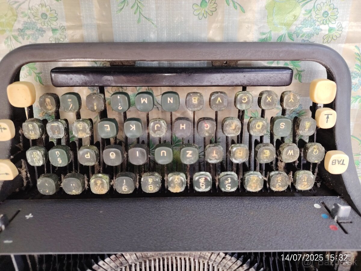 retro písací stroj Zeta - 5