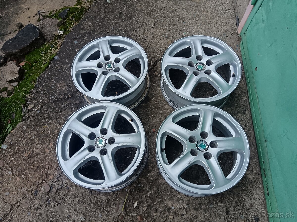 Predam elektrony 5x100 r15 skoda - 5