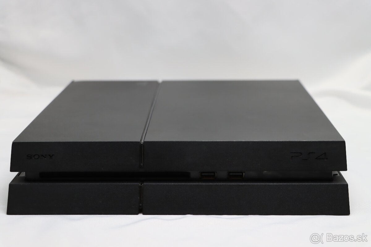 PS4 Fat + ovládač + napájací kábel - 5