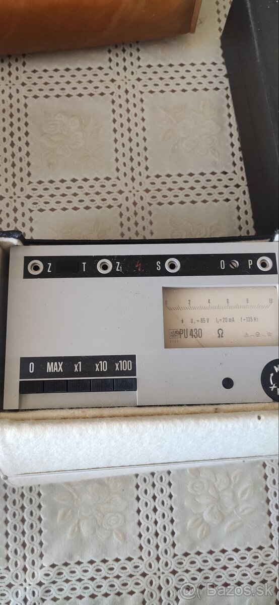 Staré funkčne meracie pristroje - 5