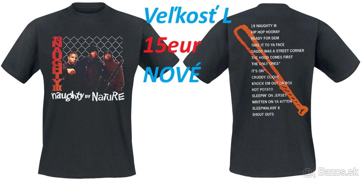 Tričko Naughty By Nature - 5