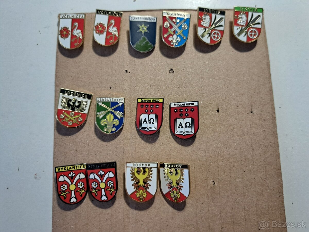 Predám odznaky 2 - 5