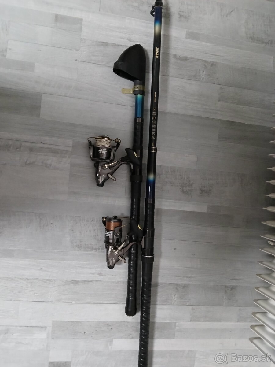 Predám použité udice + navijáky. - 5