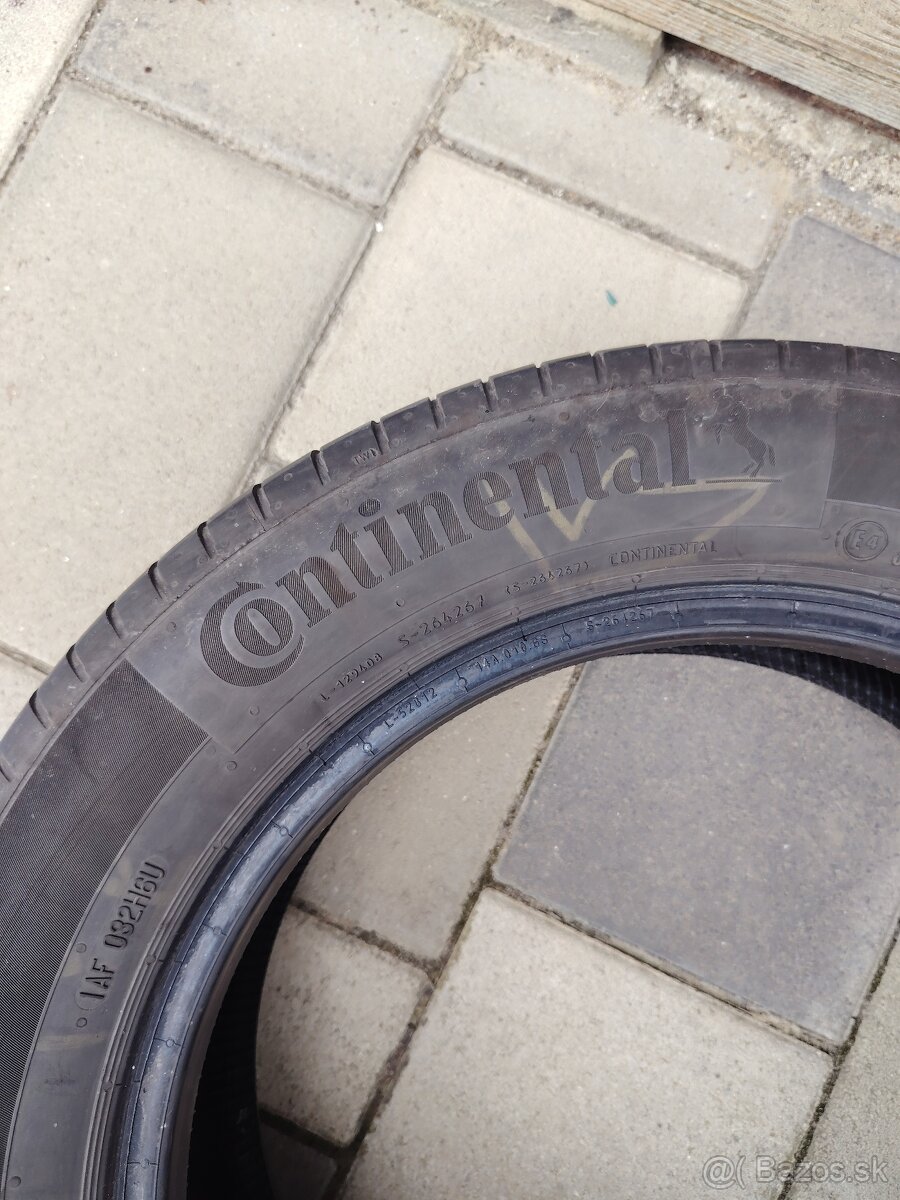 Predám pneu.185/60R15 84H leto Contin. - 5