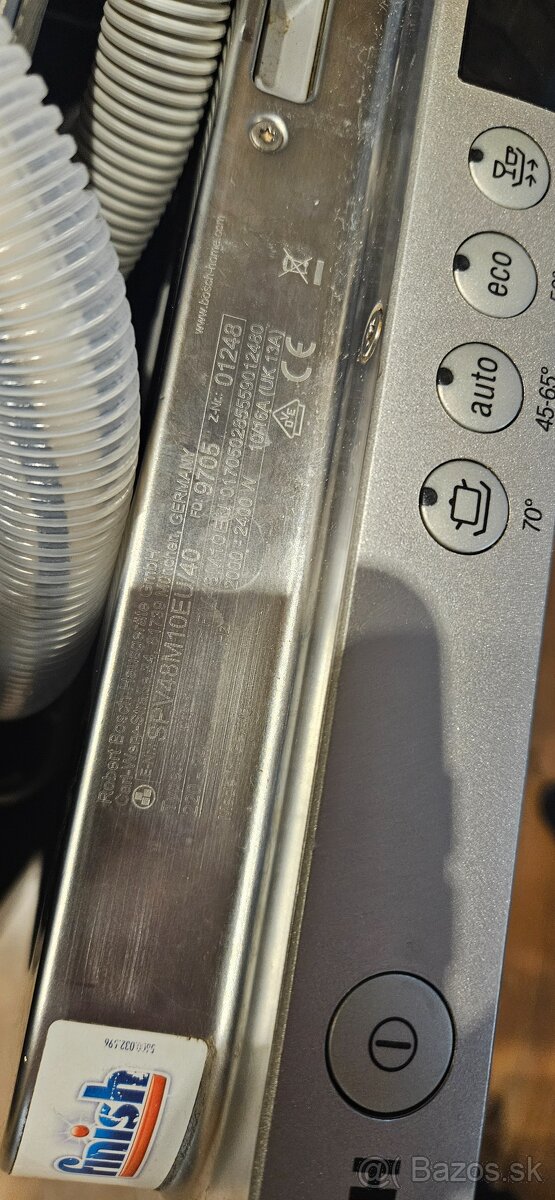 Vstavaná umývačka riadu 45cm BOSCH - 5