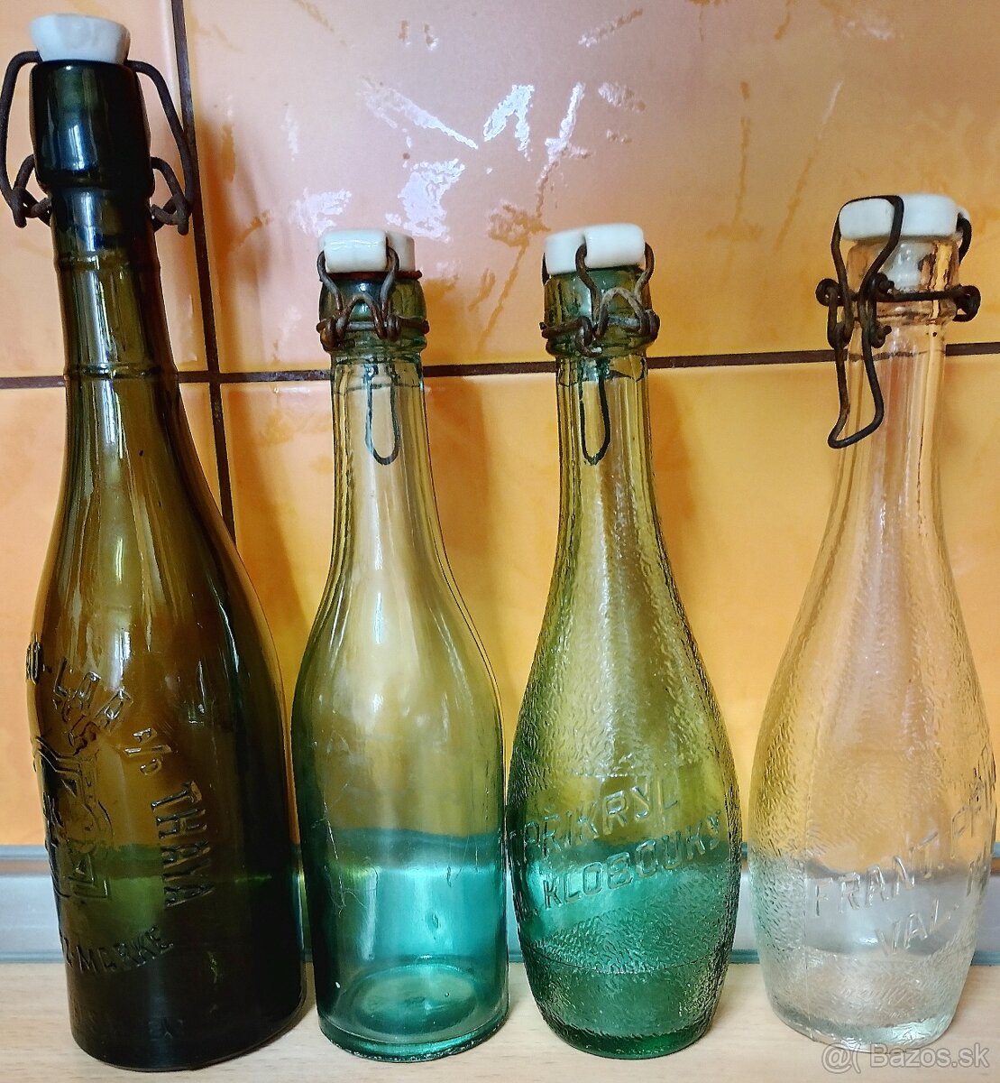 Zaujímavé fľašky, poháre. - 5