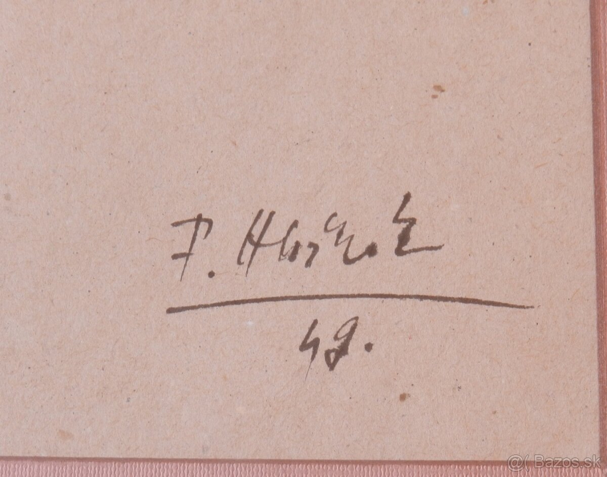 Umelecká Zbierka obrazov od akademického maliara F.Hložník - 5