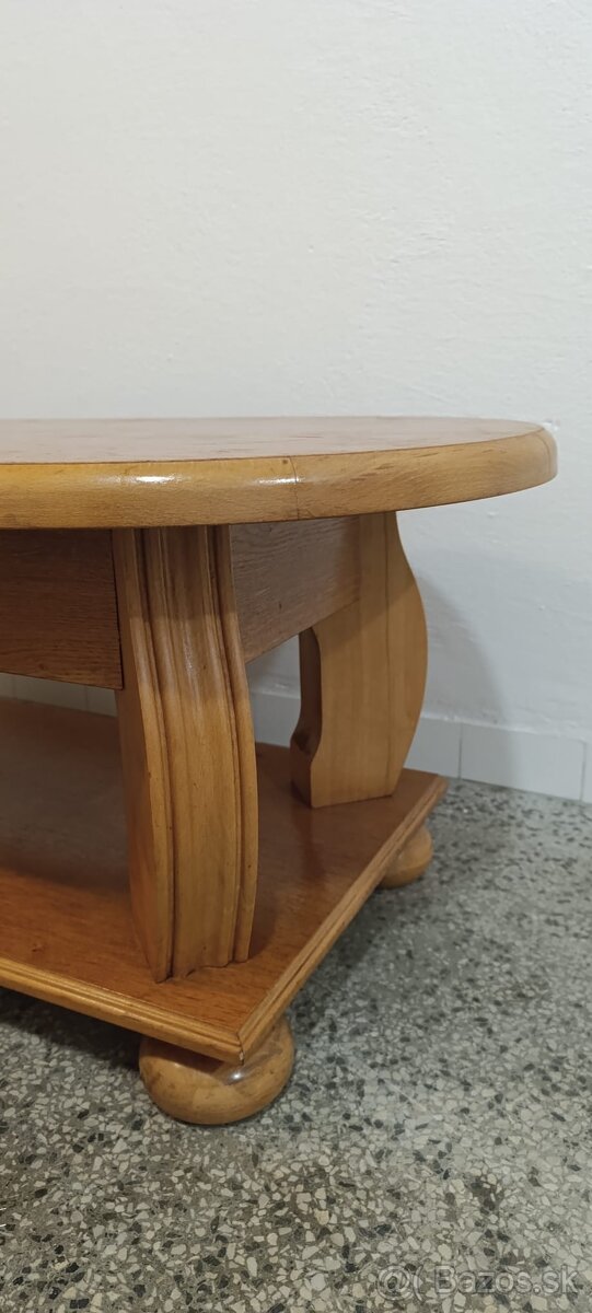 Konferenční stolek, masív, Nábytek s příběhem - 5