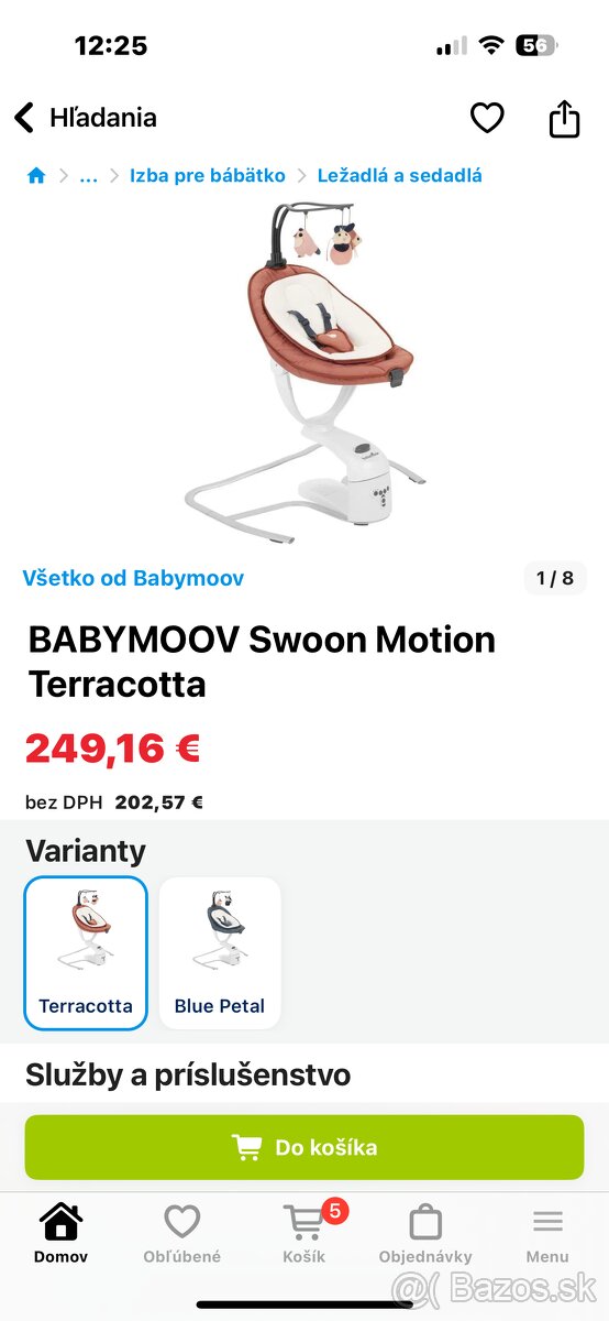 Detska hojdačka babymoov - 5