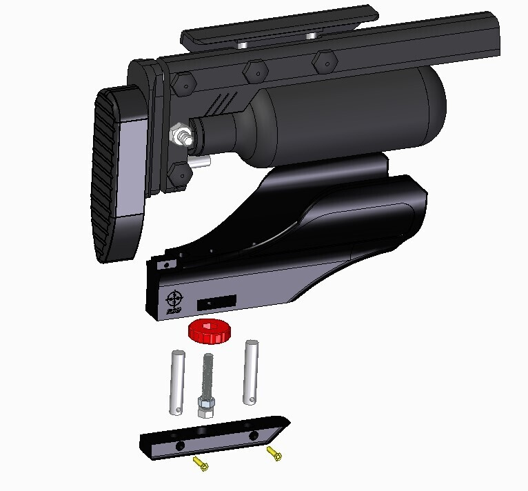 FX Pnthera - Bag Rider + Monopod - 5