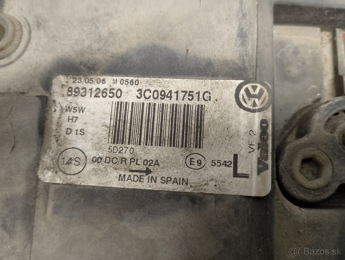 Bixenónovy svetlomet Passat B6 - 5