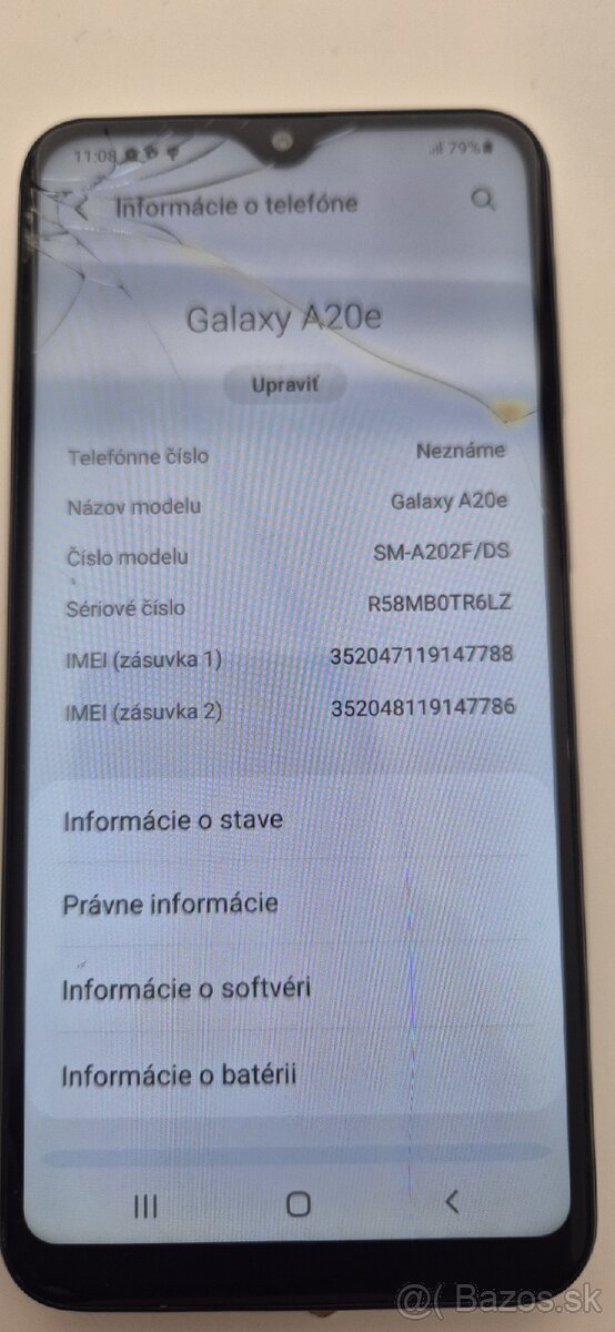 Predám Samsung A20e - 5