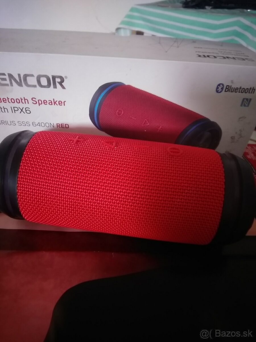 Bluetooth Reproduktor Sencor sirius red - 5