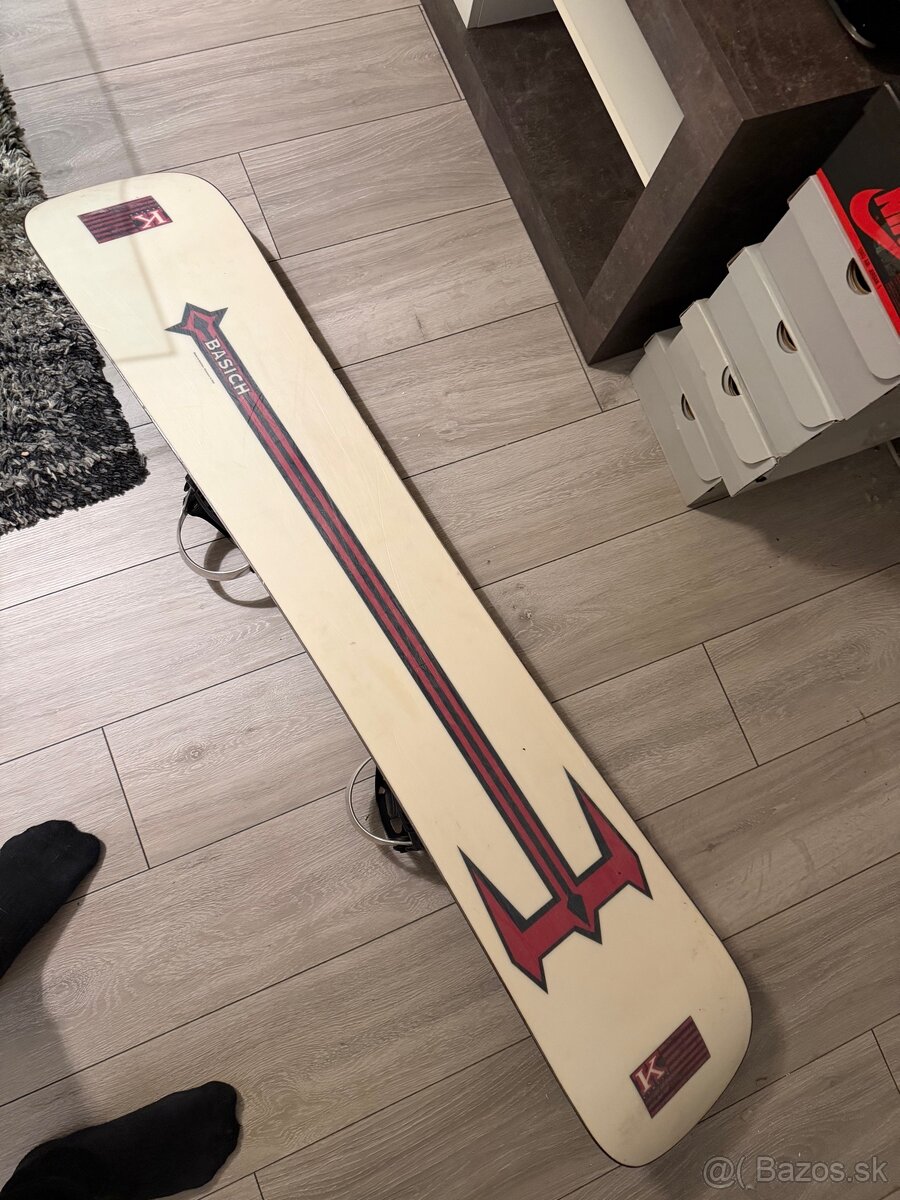 Snowboard s viazaním 148cm - 5