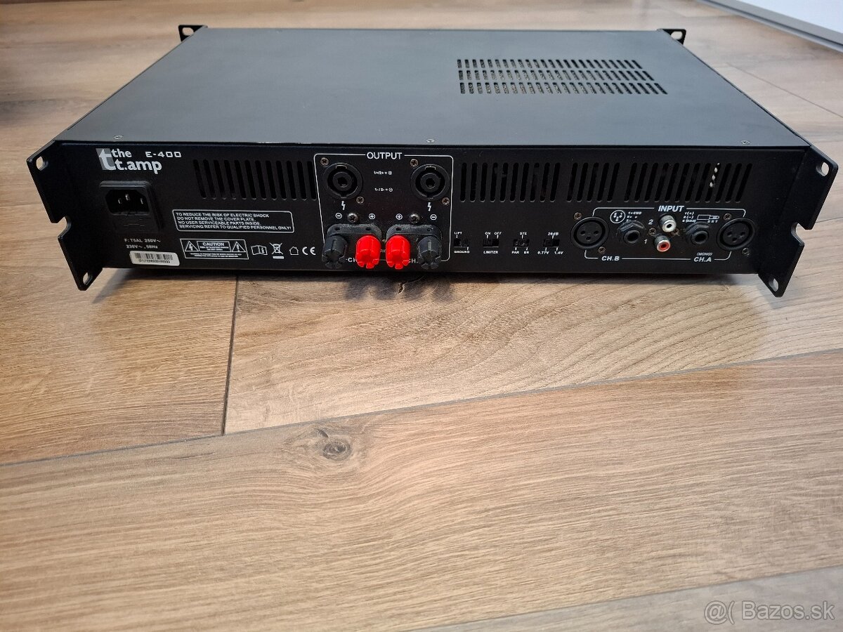 Zosilovač the t.amp E-400 (koncový stereo zosilovač) - 5