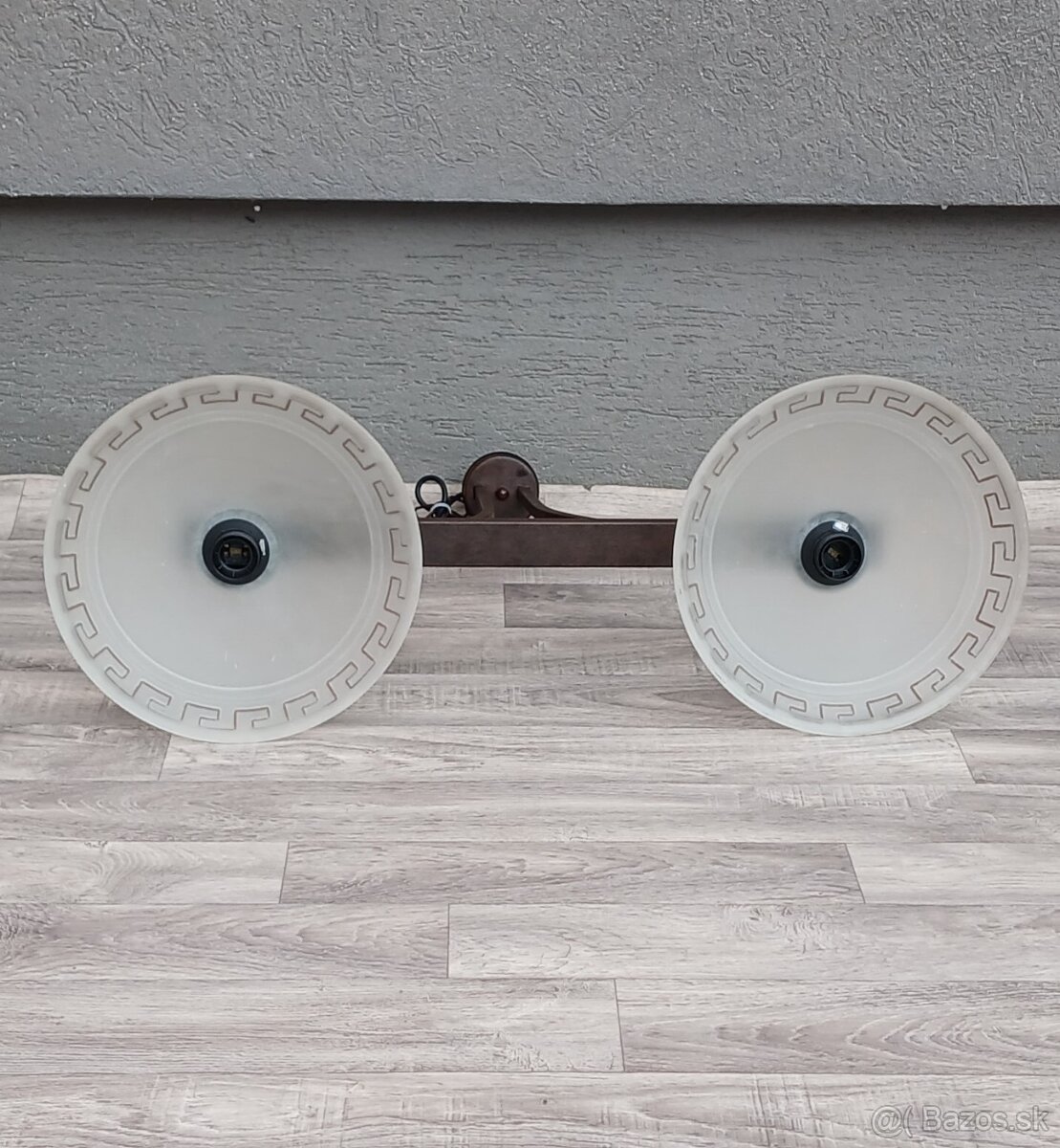 Luster rustikálny klasický dvoj ramenný. - 5