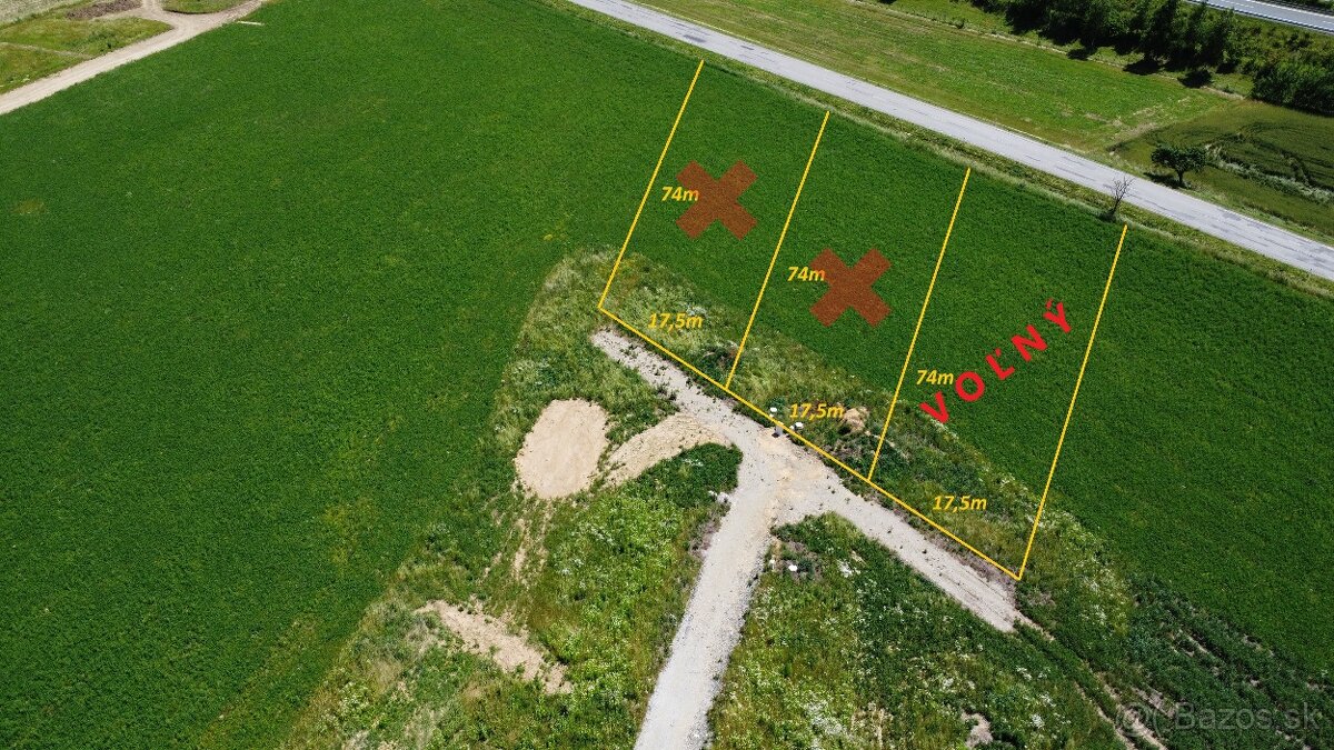 Rovinatý pozemok s prípojkami_1095m2_Svinia nová časť - 5