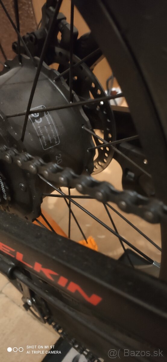 Predám celoodpružený Fat E-bike Welkin - 5