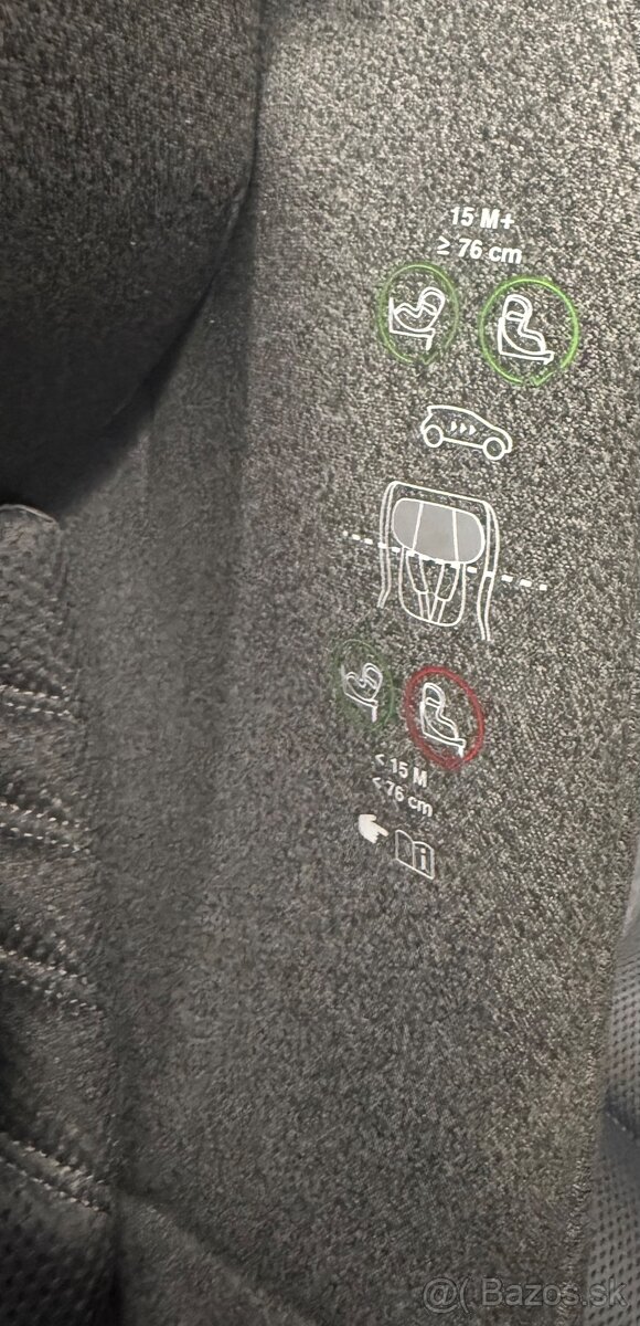 CYBEX Sirona T i-Size a Cloud Z2 i-Size, black so zakladnou - 5