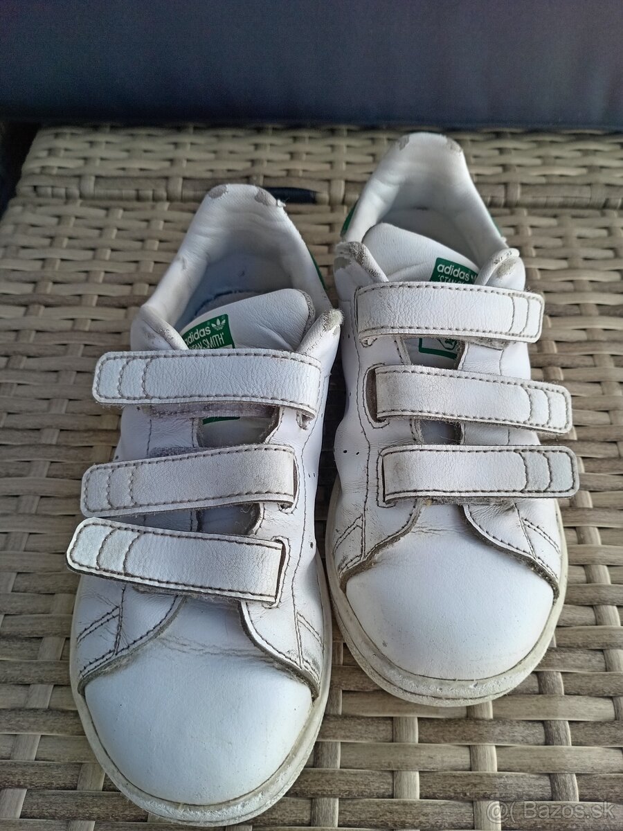 Predám detské kožené botasky adidas - 5