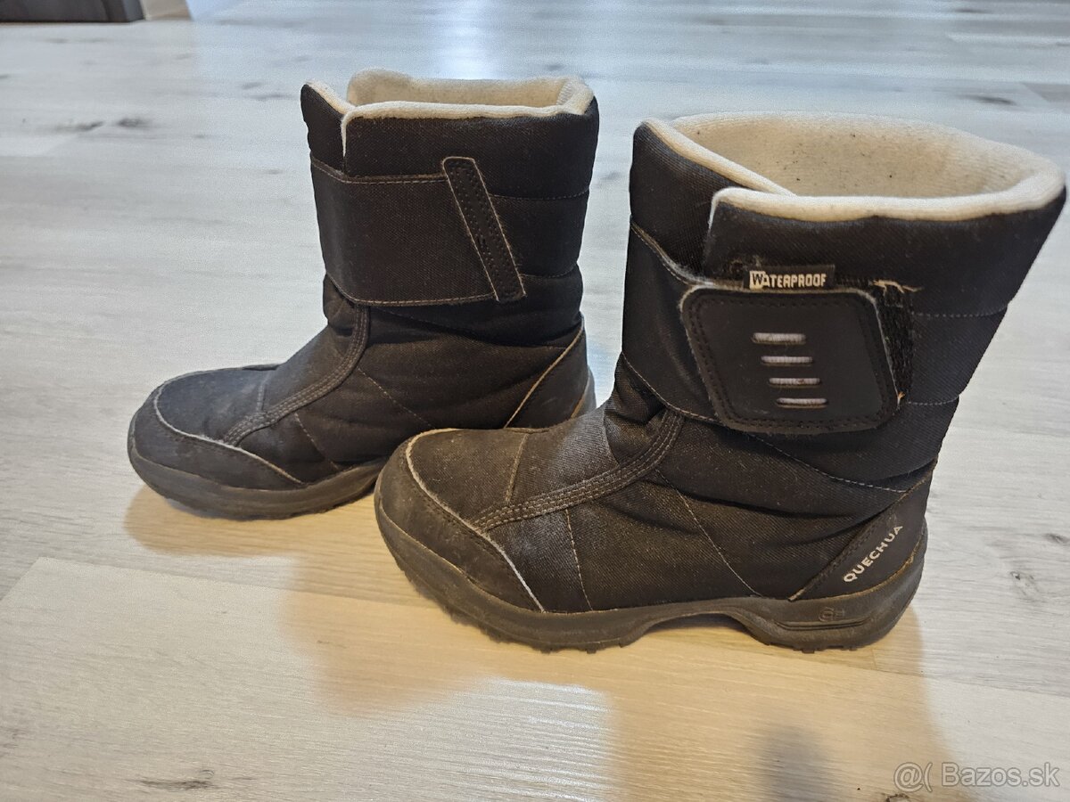 Zimné detské topánky, čižmy 35 - 5