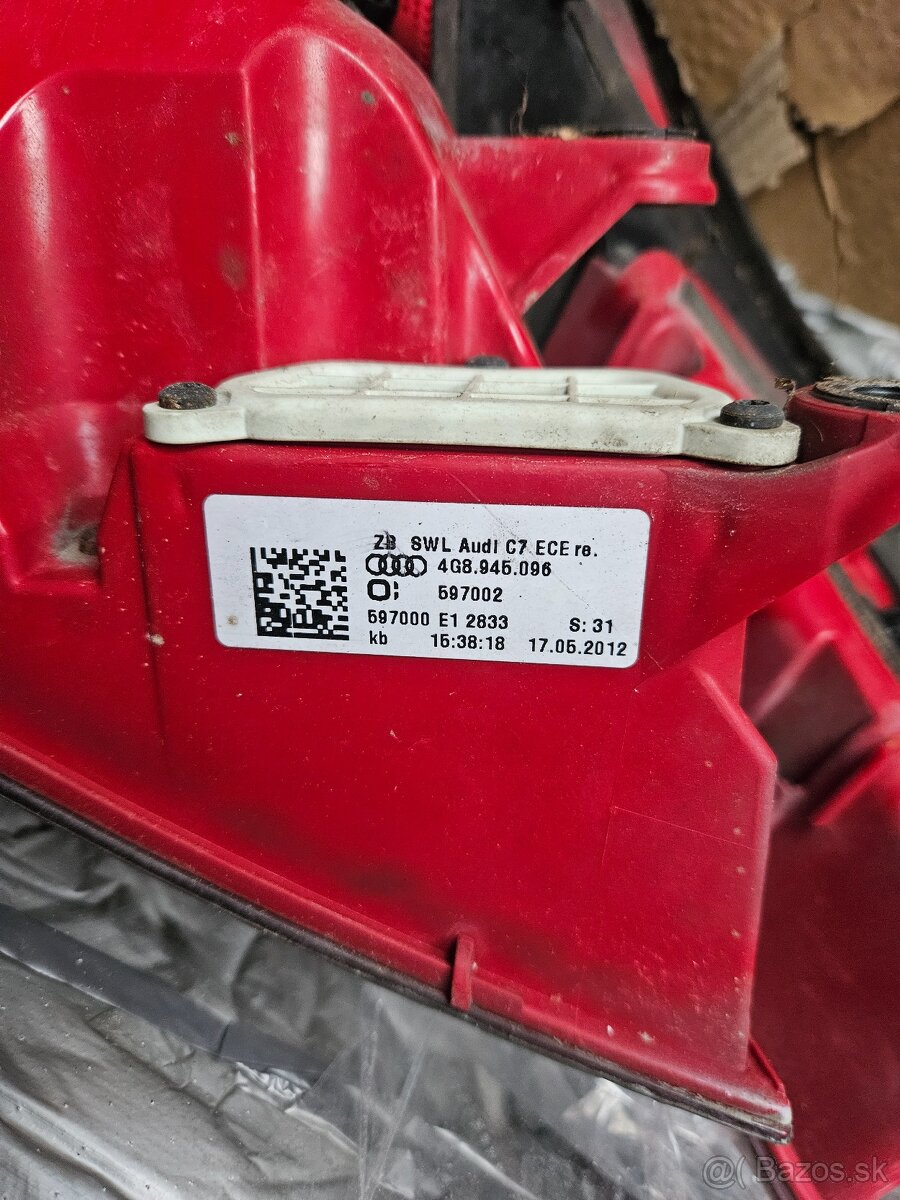 Audi A7 zadné svetlá - 5