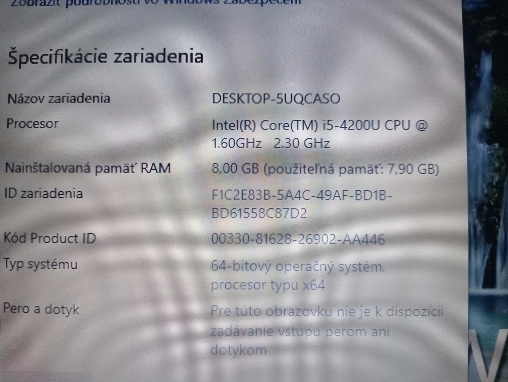 Hp elitebook 840 G1 , Intel® Core™i5 ,8gb ram ,240gb ssd - 5