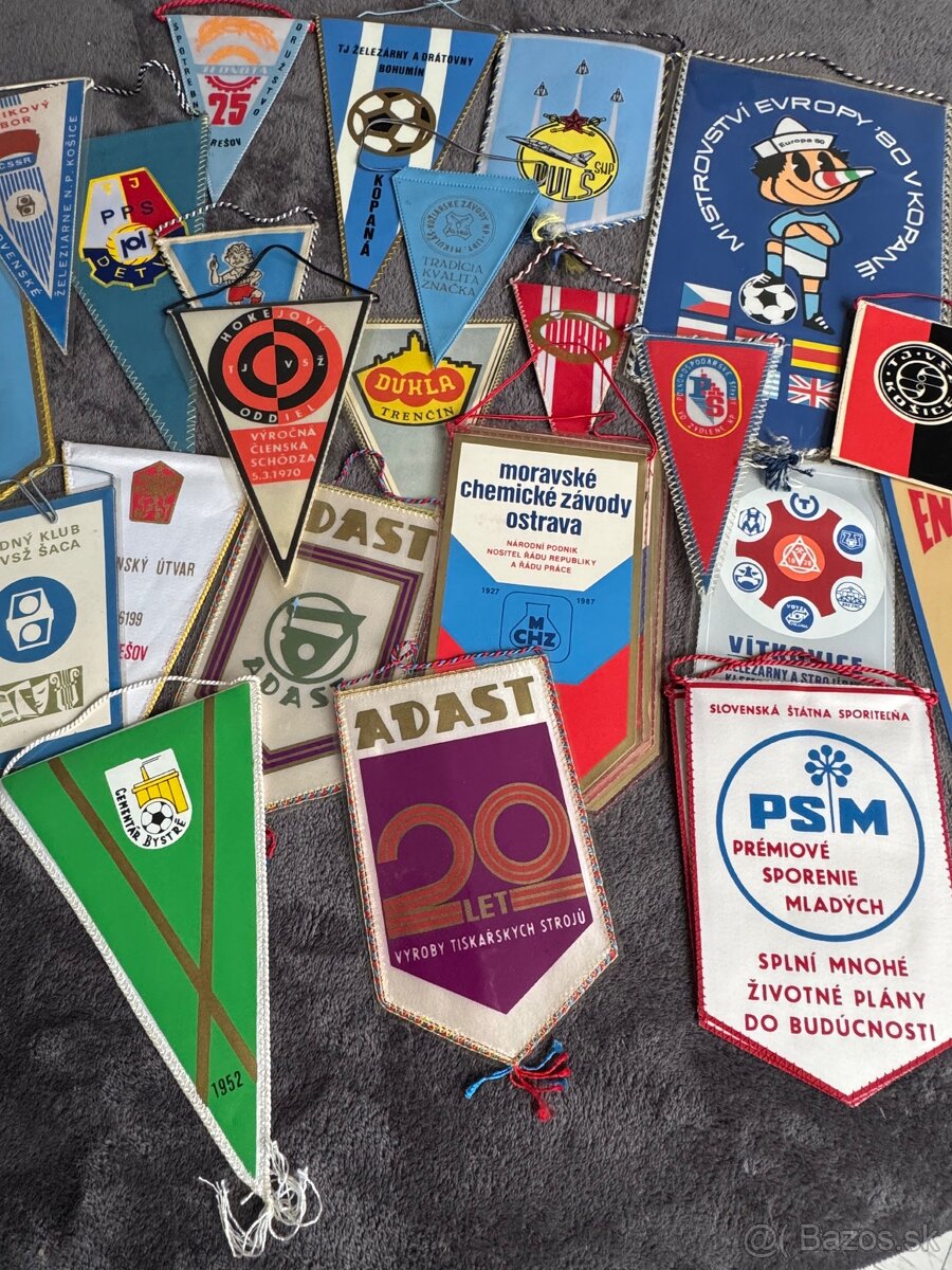 Retro vlajky podnikov -30€ - 5