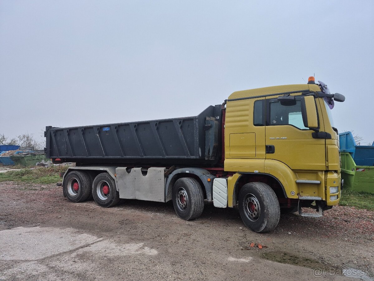 Hákový nosič kontajnerov 8x4 Man 35.480 - 5