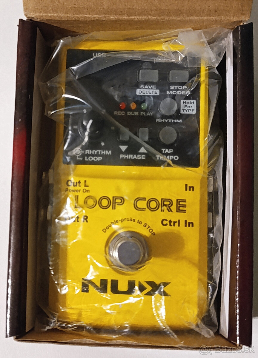 PREDÁM - VYMENÍM LOOPER NUX LOOP CORE-STAV NOVÝ - 5