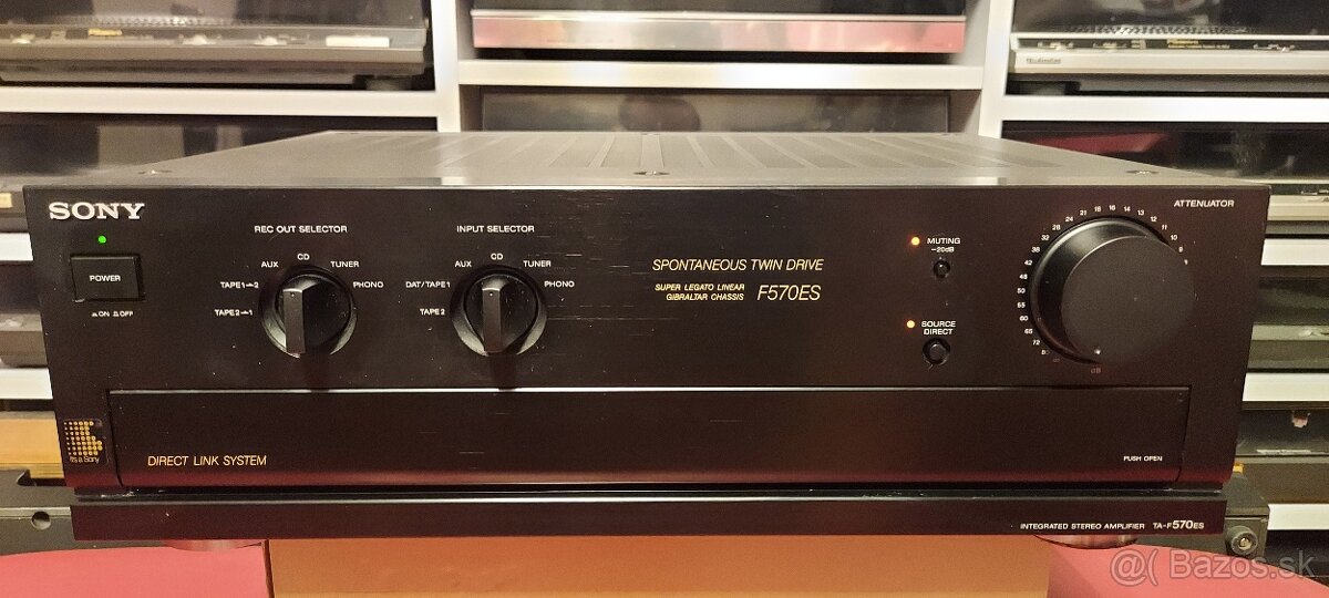 Predám zosilovače Sony a Akai - 5