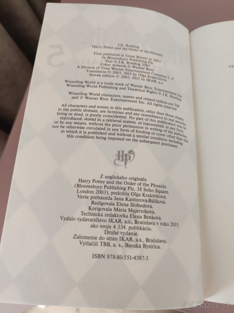 Harry Potter a Fénixov rád - 5